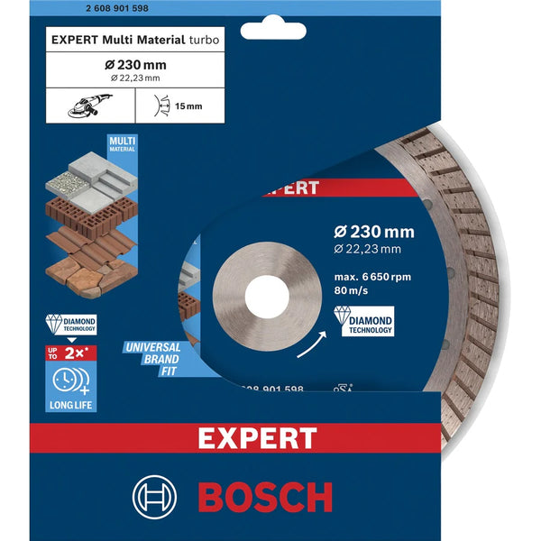 Bosch - EXPERT MultiMaterial Turbo 230mm - 2608901598