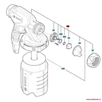 Bosch spray gun 2609006609 part