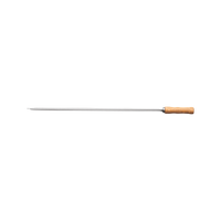 Tramontina Skewer 75cm: Stainless Steel BBQ Skewer with Wooden Handle, Churrasco Grill Tool