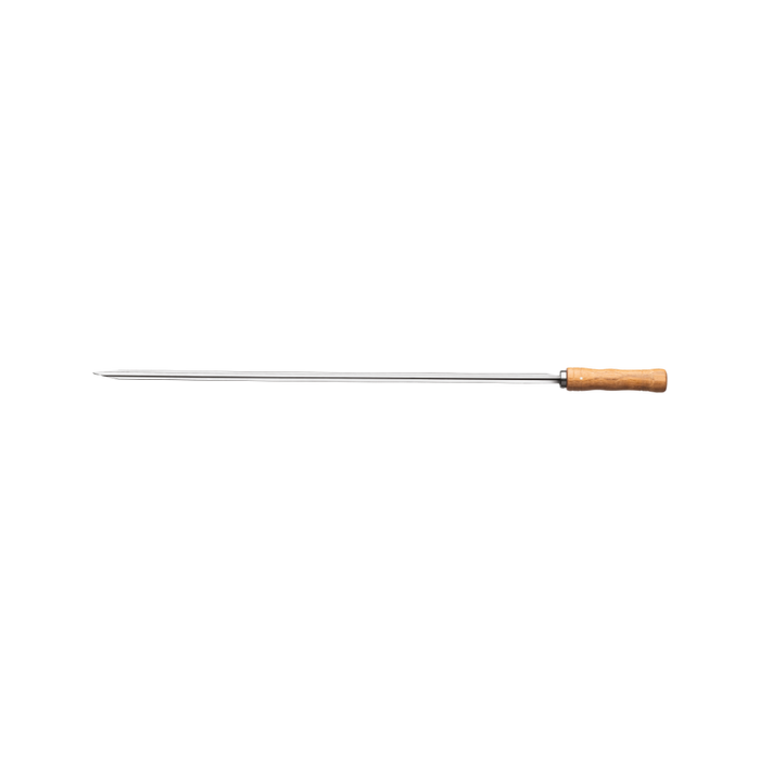 Tramontina Skewer 75cm: Stainless Steel BBQ Skewer with Wooden Handle, Churrasco Grill Tool