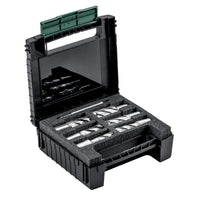 Metabo HSS Core Drill Bit Set (6 Pieces) - Metal Drilling, Weldon Shank