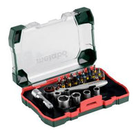 Metabo Bit & Ratchet Set - 26 Pieces | Professional Tool Kit