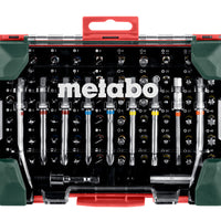 Metabo 71-Piece Screwdriver Bit Set: Color Coded Driver Bits, Magnetic Holder - Versatile Tool Set