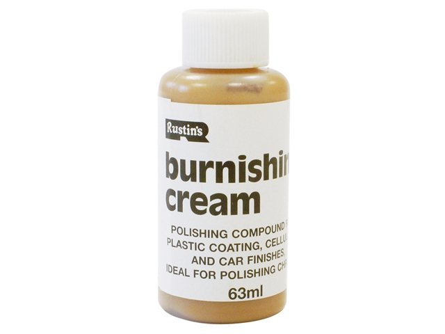 Rustin's Burnishing Cream - Plastic Coating Polishing Compound 63ml