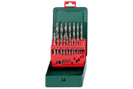 Metabo HSSG Drill Bit Storage Case SP, 19 Pieces - 627153000
