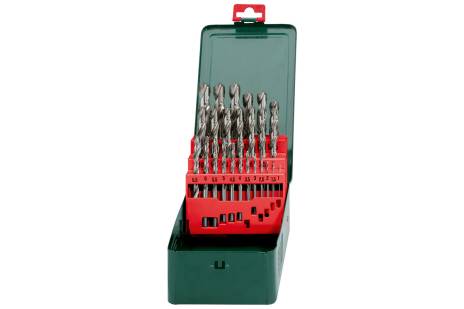 Metabo HSSG Drill Bit Storage Case SP, 25 Pieces - 627154000