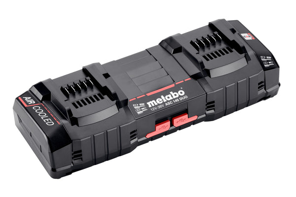 Metabo Dual Quick Charger ASC 145 Duo, 1236 V, "Air Cooled", EU - 627495000