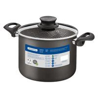 Tramontina Paris Aluminium 26Cm, 9.6L Nonstick Stock Pot With Glass Lid
 - 28530/626