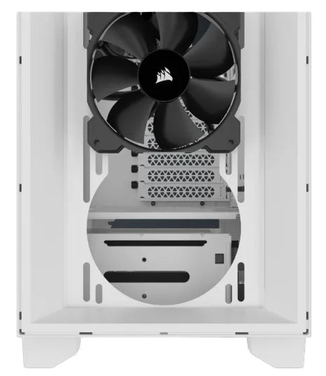 3000D AIRFLOW White Mid-Tower PC Case; 2x 3.5'' |  2x 2.5'' Drive Bays; Up to 360mm Radiator compatible; 2x 120mm fan incl-CC-9011252-WW