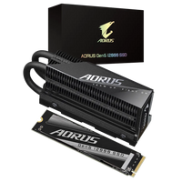Gigabyte AORUS Gen5 12000 SSD 1TB read 11;700 MB/s; Write 9;500MB/s.