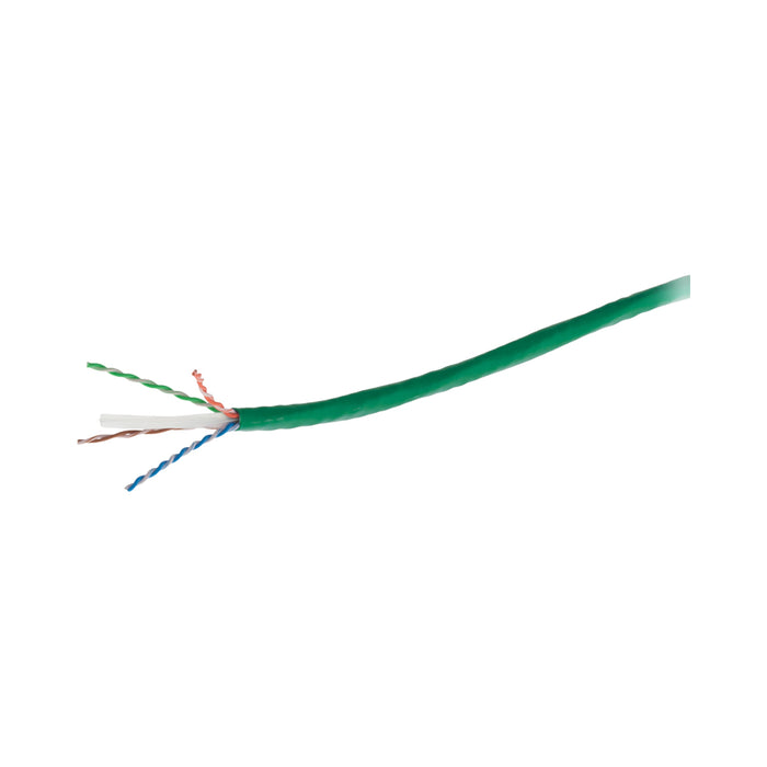 500M ROLL CAT6 STRANDED NETW CABLE -GREEN(226/216) - NET-CAT6-500M-GRE