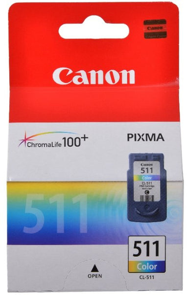 Canon CL-511 Ink Cartridge (Colour)-2972B007AA