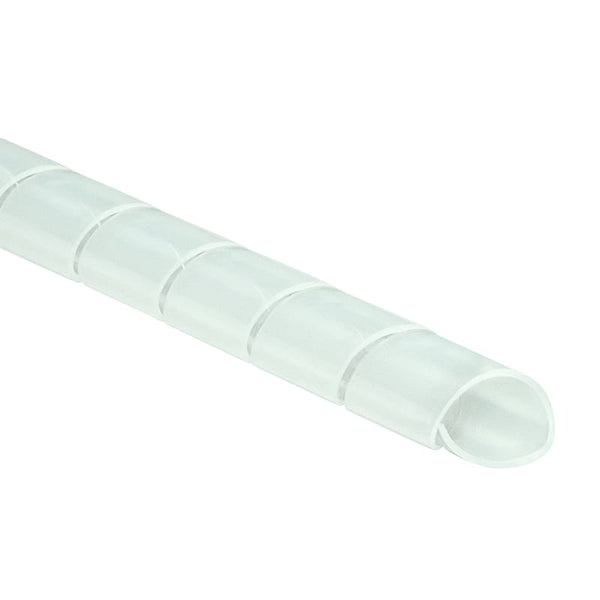 Spiral Binding 6.4mm Thin Wall Natural 30M - Cable Management Solution