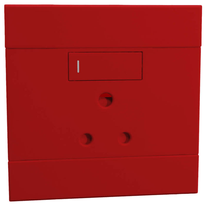 Major Tech VETi 2 - Single Dedicated 16A RSA Socket Red - Complete | 2VR221 - image 1