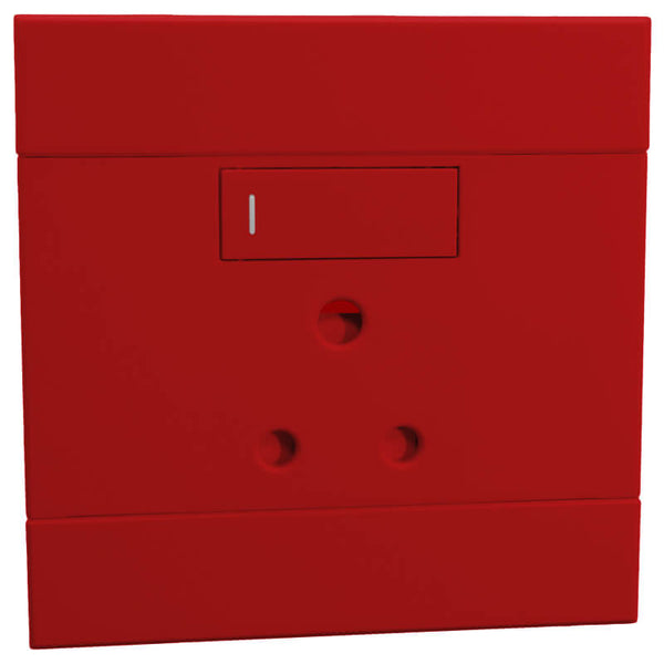 Major Tech VETi 2 - Single Dedicated 16A RSA Socket Red - Complete | 2VR221 - image 1