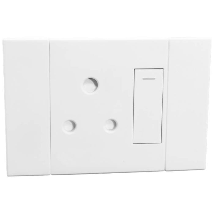 Major Tech VETi 2 - Horizontal Single 16A RSA Socket - Complete | 2VW121H - image 1