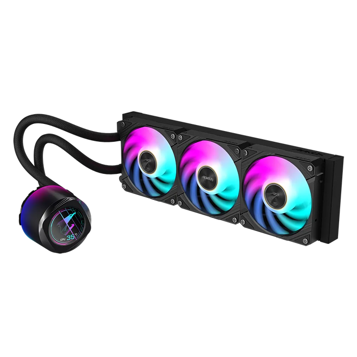 GIGABYTE AORUS WATERFORCE X II 360 360mm cooler; Intel 115x;1200;1700;1851 / AMD TR4; AM5; AM4; sTR5
