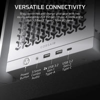 FRAME 4000D White Mid-Tower PC Case; 2x 3.5'' |  2x 2.5'' Drive Bays; Up to 360mm Radiator compatible; No Fans