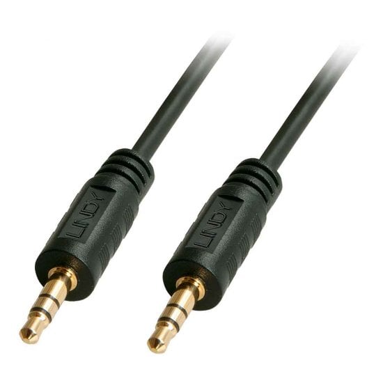 LINDY 2M 3.5MM STEREO MALE TO MALE CABLE (35642) - CAB-STEREOM-M-2M-L
