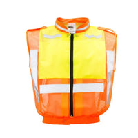 DROMEX VEST REFL SLEEVLESS LIME/OR [2XL]  SA14-NS-2XL