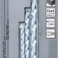 Bosch Masonry Drill Bit Set 5/6/8mm (3/16, 15/64, 5/16