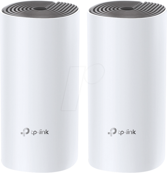 TP-Link Deco E4 AC1200 router Whole-Home Mesh System (2 Pack)-TP-DECOE4-2P