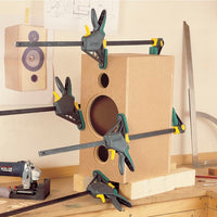 Wolfcraft EHZ PRO One-Hand Clamp (3031000) - Woodworking Clamp, Quick Release