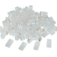 Acconet CAT5e RJ45 Connectors, Stranded/Solid Core, 50 Pack