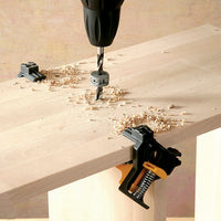 Wolfcraft ES 22 Corner Clamp: 90 Degree Woodworking Tool for Fast Board & Frame Fixing