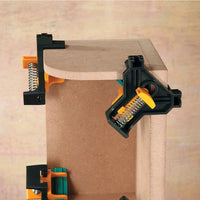 Wolfcraft ES 22 Corner Clamp: 90 Degree Woodworking Tool for Fast Board & Frame Fixing