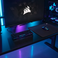 Corsair MM500 v2 Hybrid Cloth Gaming Mouse Pad - Large; Black; 450mm x 400mm