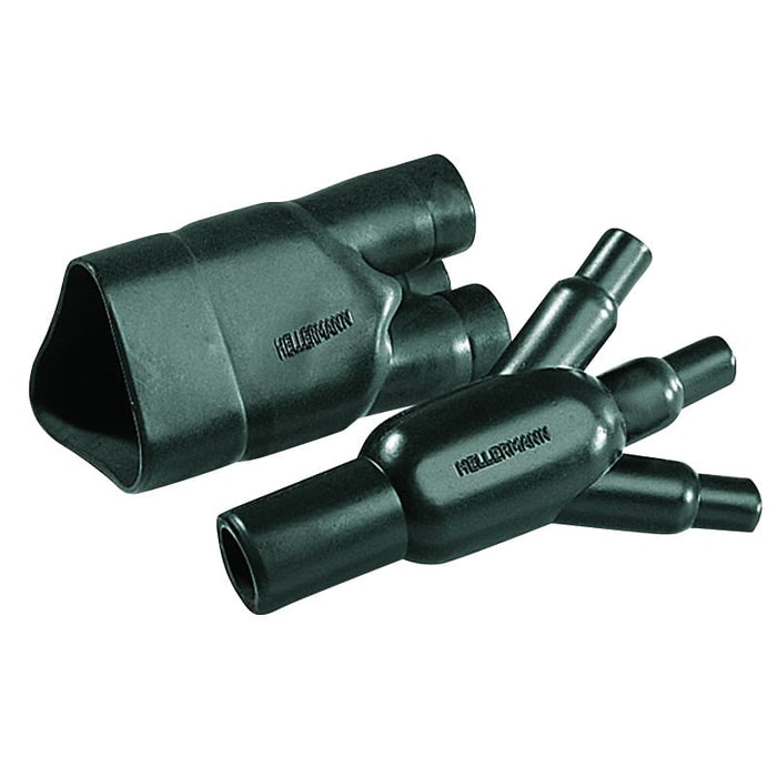 HellermannTyton : Heatshrink Moulded Shape 3-Way Outlet 3-Core Cable - (3061G)