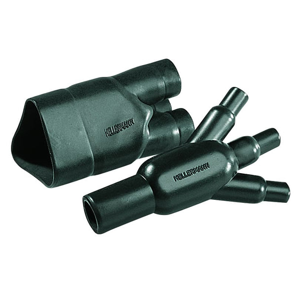 HellermannTyton : Heatshrink Moulded Shape 3-Way Outlet 3-Core Cable - (3061G)