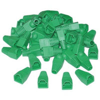 Acconet RJ45 Connector Boots, Green, 50 Pack-RJ45-B-GR50