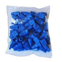 Acconet RJ45 Connector Boots, Blue, 50 Pack
