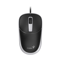 GENIUS DX-123 CLASSIC USB-C OPTICAL MOUSE  BLK+GRY - MOU-USB-C-DX123-BLK