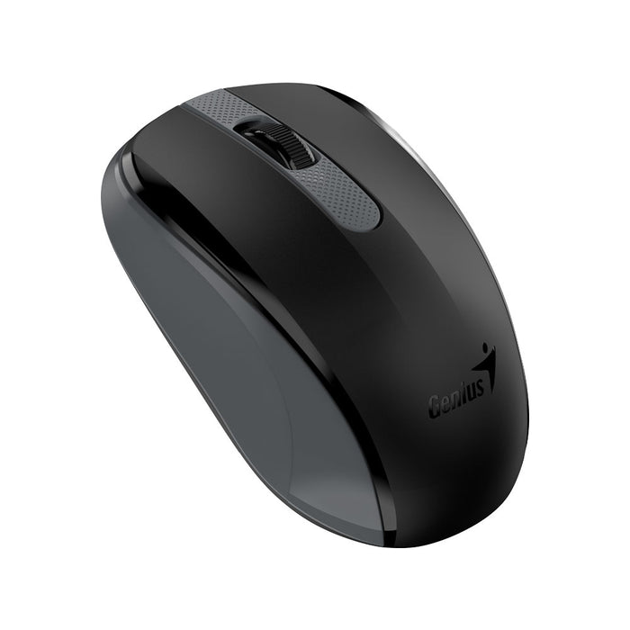 GENIUS 2.4GHZ WIRELESS SILENT CLICK MOUSE BLACK - MOU-NX-8008S-BLACK