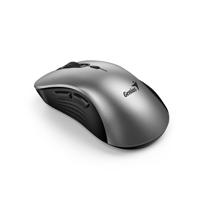 GENIUS ERGO 8100S AI 2.4GHZ WIRELESS ERGONOMIC SILENT MOUSE - MOU-ERGO-8100S-SGREY