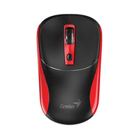 GENIUS NX-7123 WIRELESS COPILOT OPT MOUSE-BLK+RED - MOU-NX-7123-BLK-RED