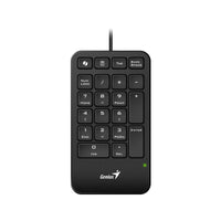 GENIUS NUMERICAL KEYPAD 125,USB-A BLACK - KBD-NUMPAD-125-USB-A