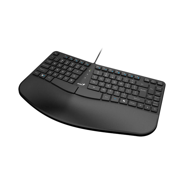 GENIUS KB-700 ERGONOMIC 1.5M USB KEYBOARD WITH PALM REST - KBD-ERGO-KB-700