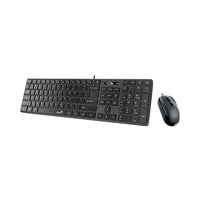 GENIUS 1.5M USB SLIM KEYBOARD AND MOUSE COMBO - KBD-SLIMSTART-C126