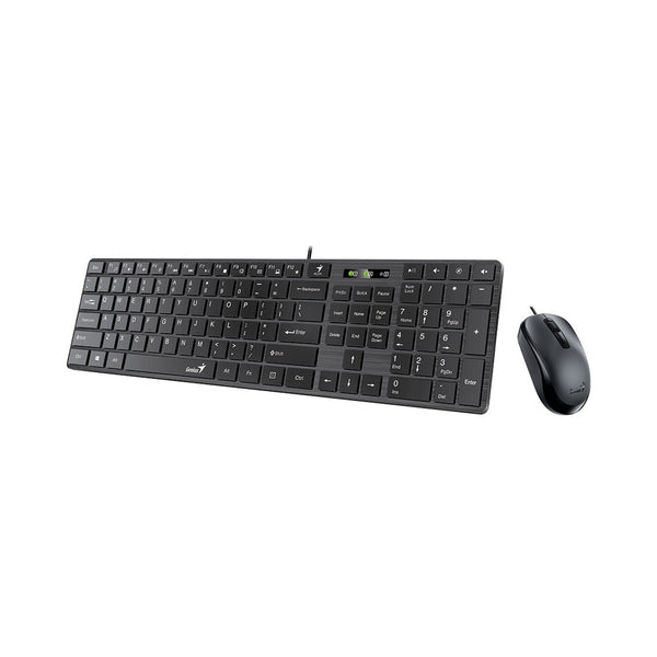 GENIUS 1.5M USB SLIM KEYBOARD AND MOUSE COMBO - KBD-SLIMSTART-C126