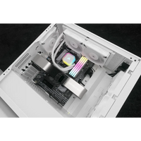 Corsair iCUE H100i ELITE RGB 240mm Liquid CPU Cooler - White AMD: AM5; AM4; sTRX4; sTR5 | Intel LGA: 1700/1851; 1200; 115X; 2066