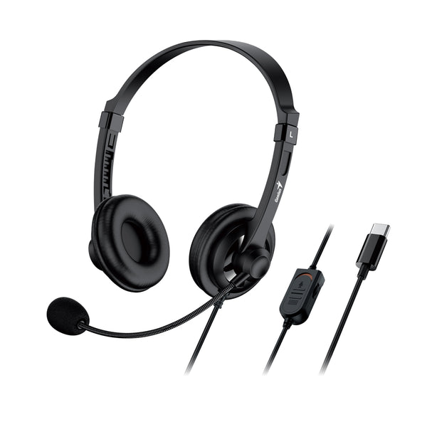 GENIUS USB TYPE-C HEADSET MICROPHONE TYPE-C - HEADPHONE-HS-230U