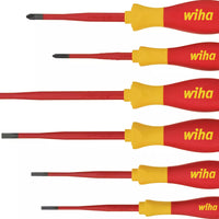 Wiha S/DRIVER SET - 6 PIECE SLIMFIX VDE 1000V 35389 - WIH3201K6