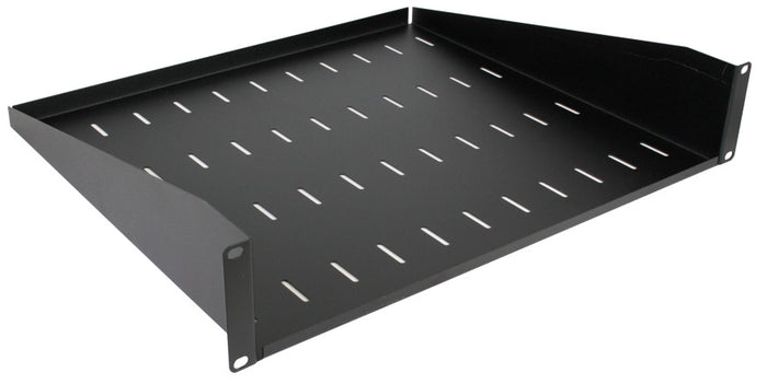 2U Fixed Rack Front Mount Shelf 315mm Deep Tray | RM-SB-2U315-RM-SB-2U315