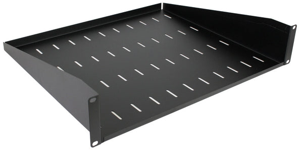 2U Fixed Rack Front Mount Shelf 315mm Deep Tray | RM-SB-2U315-RM-SB-2U315