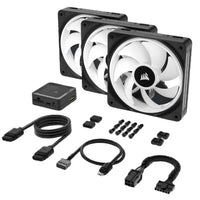 Corsair iCUE LINK QX120 RGB 120mm PWM Fans Starter Kit-CO-9051002-WW
