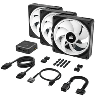 Corsair iCUE LINK QX120 RGB 120mm PWM Fans Starter Kit-CO-9051002-WW
